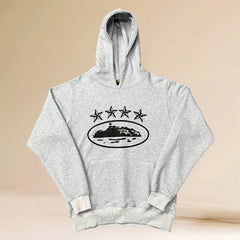 Corteiz Alcatraz Hoodie - Grey