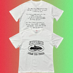 Supreme Rules the World Alcatraz Island Graphic T-Shirt