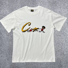 CRTZ "Alcatraz" Graphic Heavyweight Tee | White Corteiz Streetwear T-Shirt