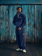 HMP CONTRAST HOODIE [NAVY]
