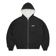 HMP THERMAL ZIP HOODIE [BLACK]