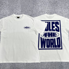 Corteiz RTW Box Logo T-Shirt – White/Green