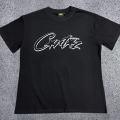CRTZ "Sculpted" Graphic Heavyweight Tee | White Corteiz Streetwear T-Shirt