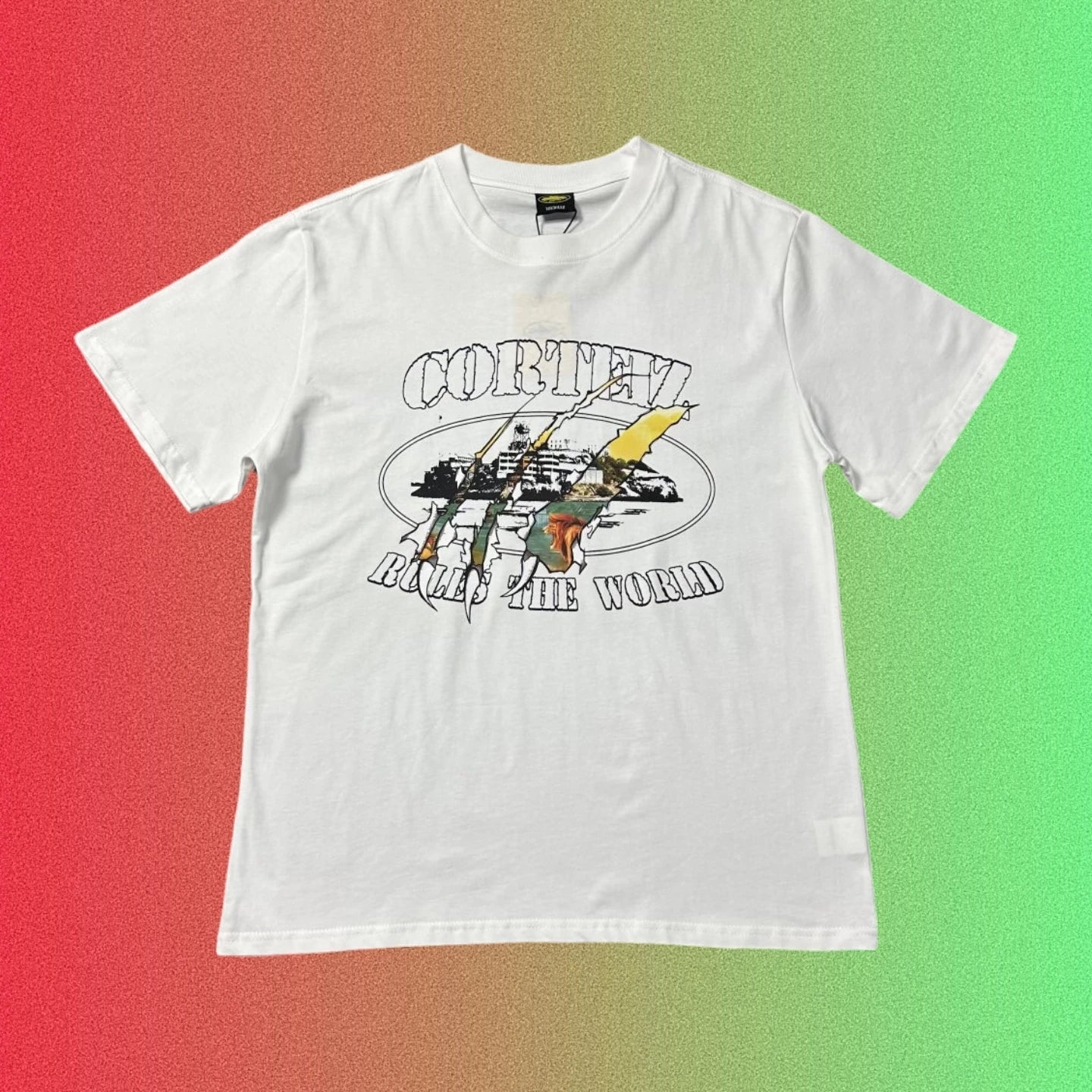 Cortiez Rules The World Claw Graphic Black T-Shirt