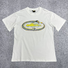 Corteiz Ouroboros Dragon T-Shirt – White