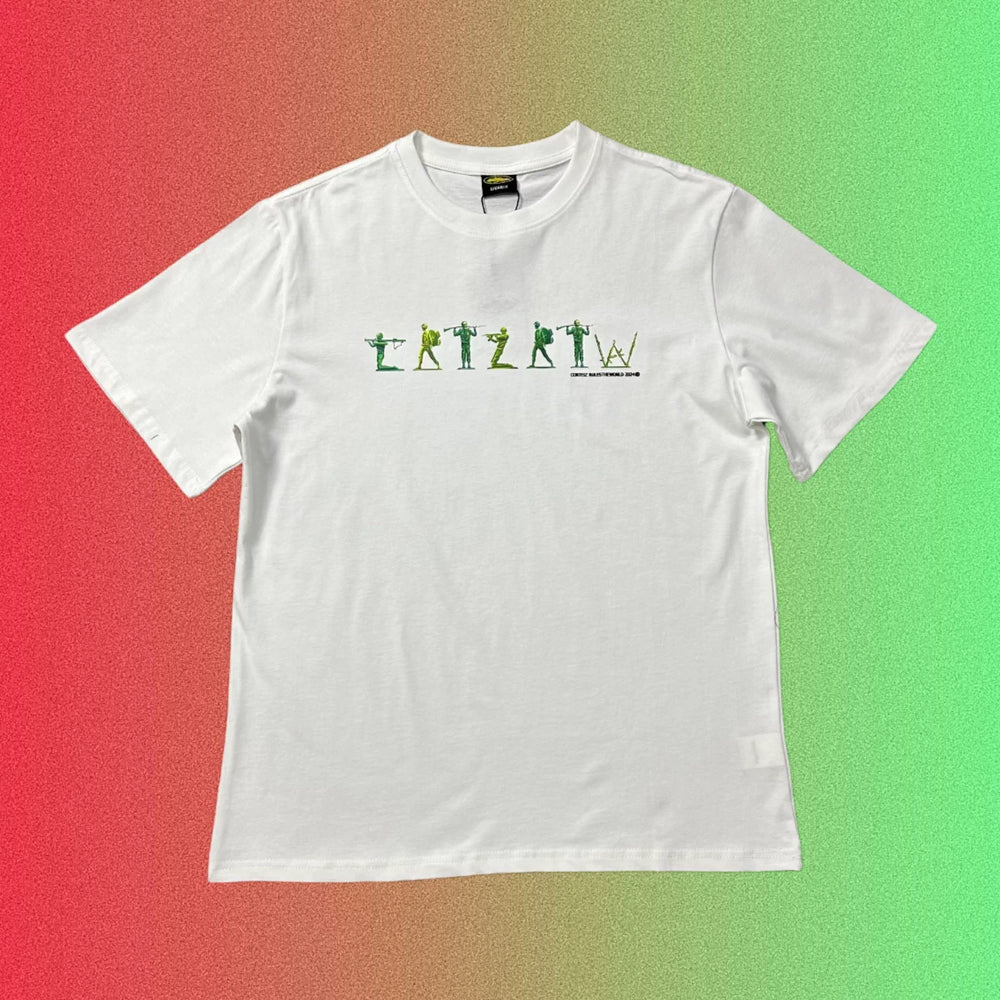 Cortiez Gradient Silhouette Logo "CRTZ RTW" Black T-Shirt