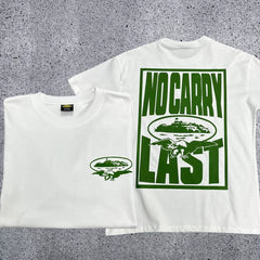 Corteiz No Carry Last T-Shirt – White/Green