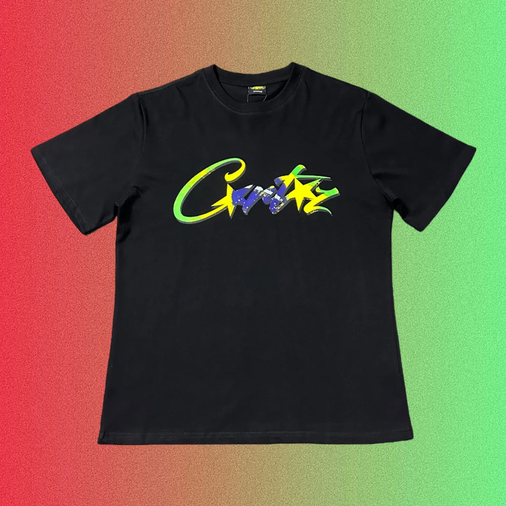 Cortiez Classic Logo Graphic Black T-Shirt