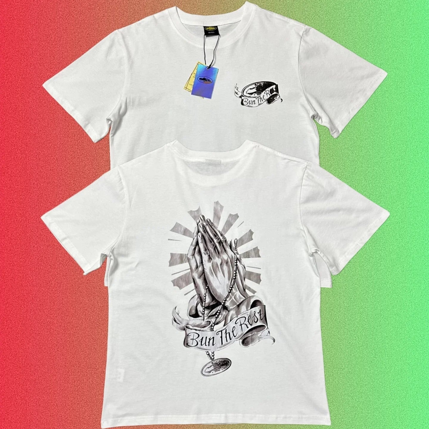 Cortiez Yellow Logo & Dynamite Bomb Graphic Black T-Shirt