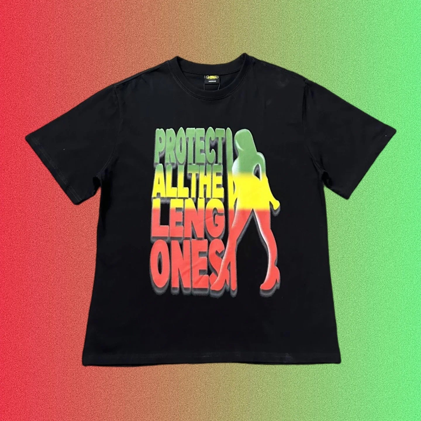 Cortiez Alcatraz Island Logo Graphic Black T-Shirt