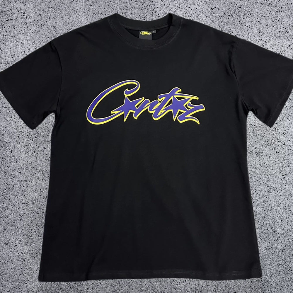 CRTZ "Sculpted" Graphic Heavyweight Tee | White Corteiz Streetwear T-Shirt