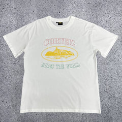 Corteiz "Rules The World" Alcatraz Graphic Tee (Multi-Color Edition)
